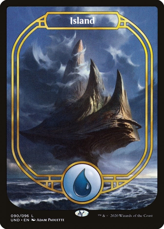 Image for Island (Full Art) (90) - Magic: The Gathering