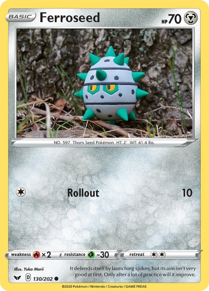 Image for Ferroseed (130/202) (SWSH01) - Pokemon