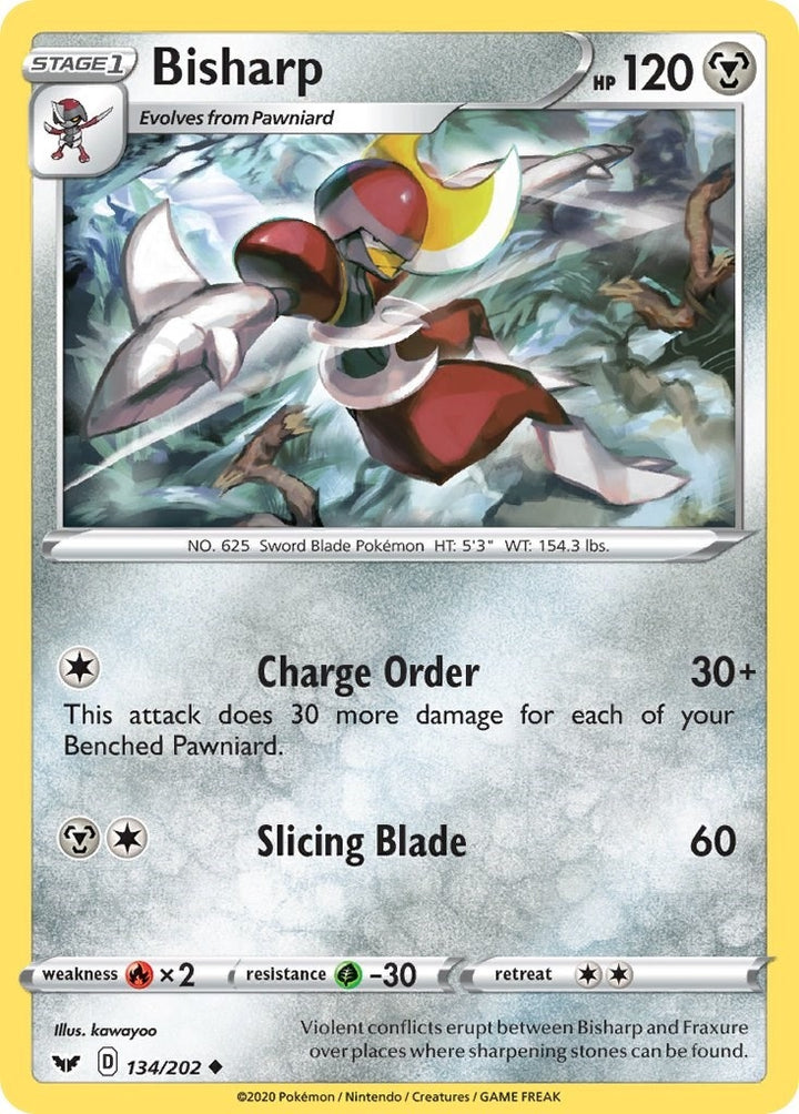 Image for Bisharp (134/202) (SWSH01) - Pokemon