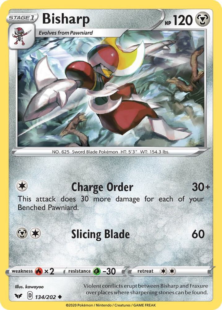 Bisharp (134/202) (SWSH01)