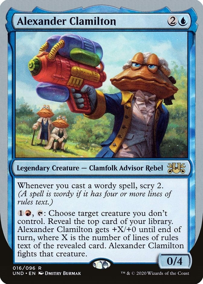 Image for Alexander Clamilton (16) (UND) - Magic: The Gathering
