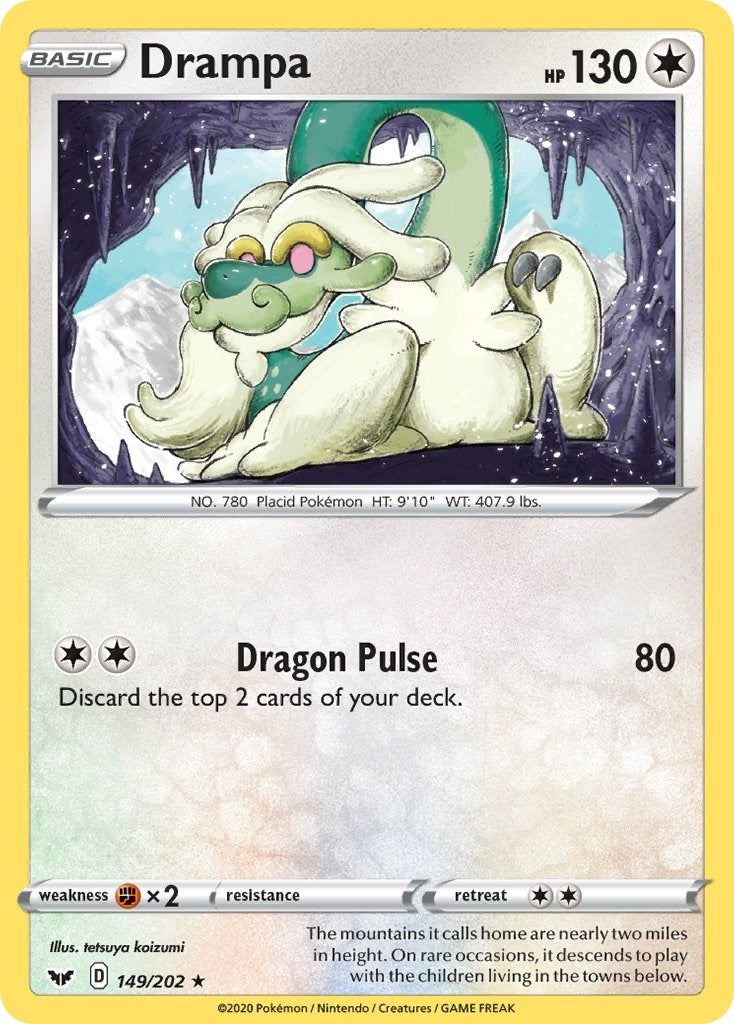 Image for Drampa (149/202) (SWSH01) - Pokemon