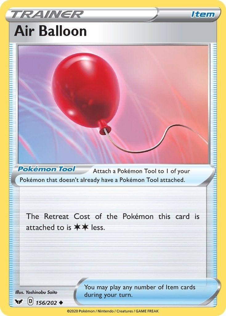 Image for Air Balloon (156/202) (SWSH01) - Pokemon