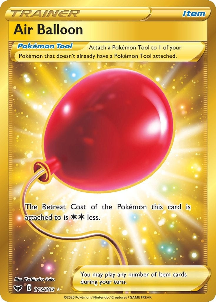 Image for Air Balloon (Secret) (213/202) (SWSH01) - Pokemon