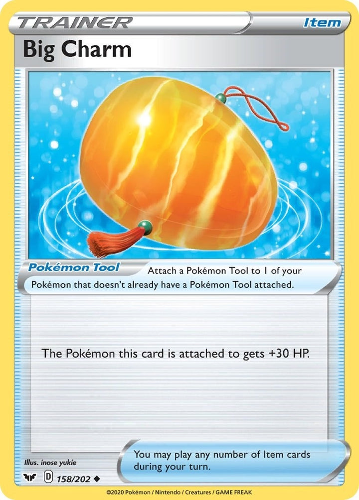Image for Big Charm (158/202) (SWSH01) - Pokemon