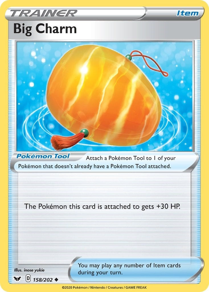 Image for Big Charm (158/202) (SWSH01) - Pokemon
