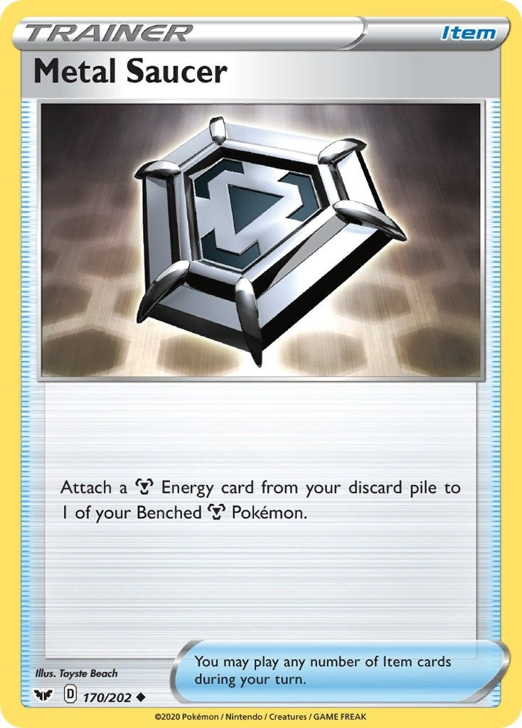 Image for Metal Saucer (170/202) (SWSH01) - Pokemon