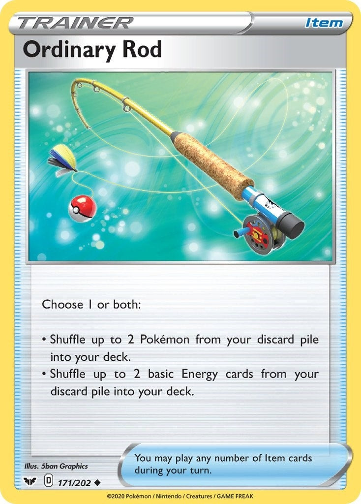 Image for Ordinary Rod (171/202) (SWSH01) - Pokemon