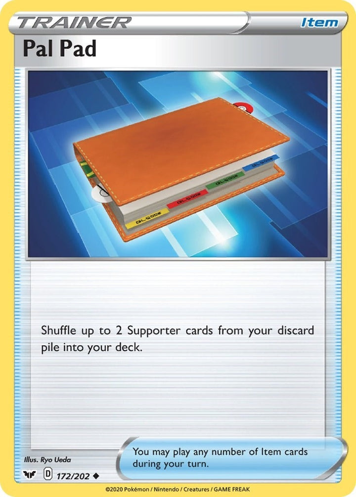 Image for Pal Pad (172/202) (SWSH01) - Pokemon