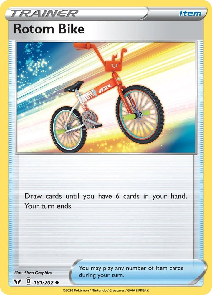Image for Rotom Bike (181/202) (SWSH01) - Pokemon