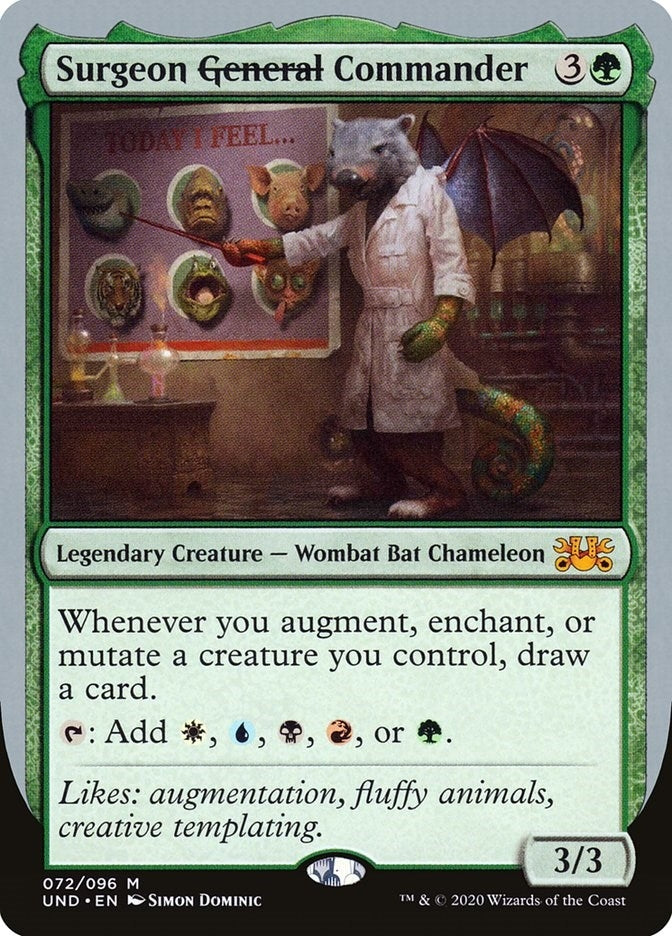 Image for Surgeon ~General~ Commander (72) (UND) - Magic: The Gathering