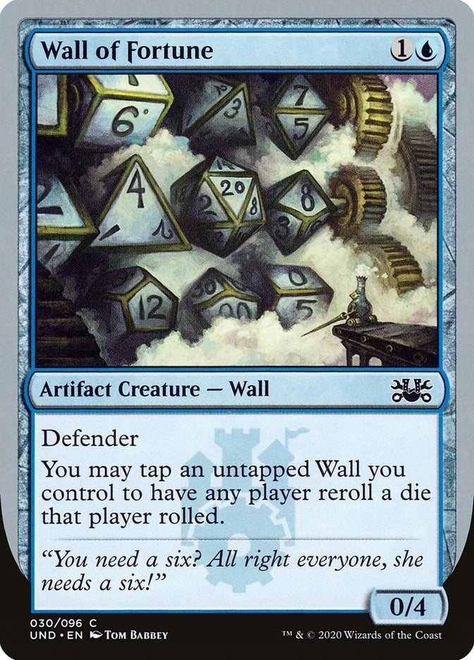 Image for Wall of Fortune (30) - Magic: The Gathering