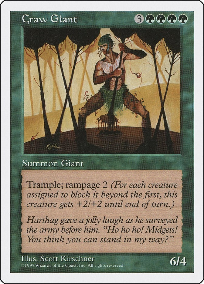 Image for Craw Giant - Magic: The Gathering