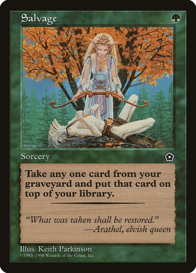 Image for Salvage - Magic: The Gathering