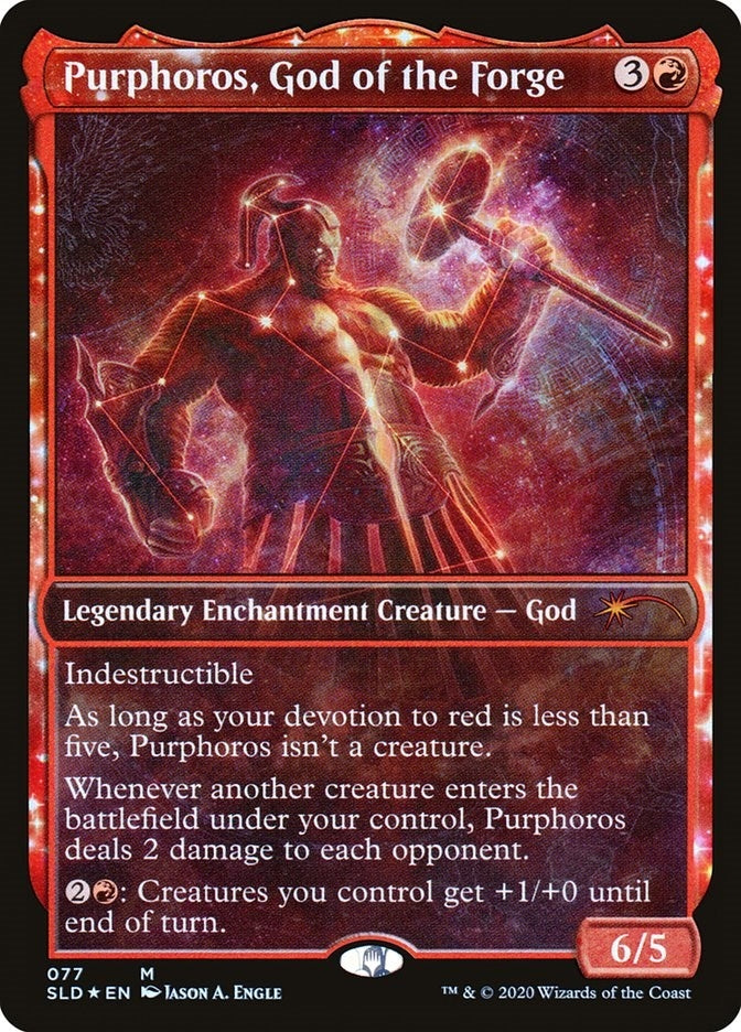 Image for Purphoros, God of the Forge (77) - Magic: The Gathering