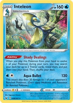 Image for Inteleon (058/202) (PR) - Pokemon