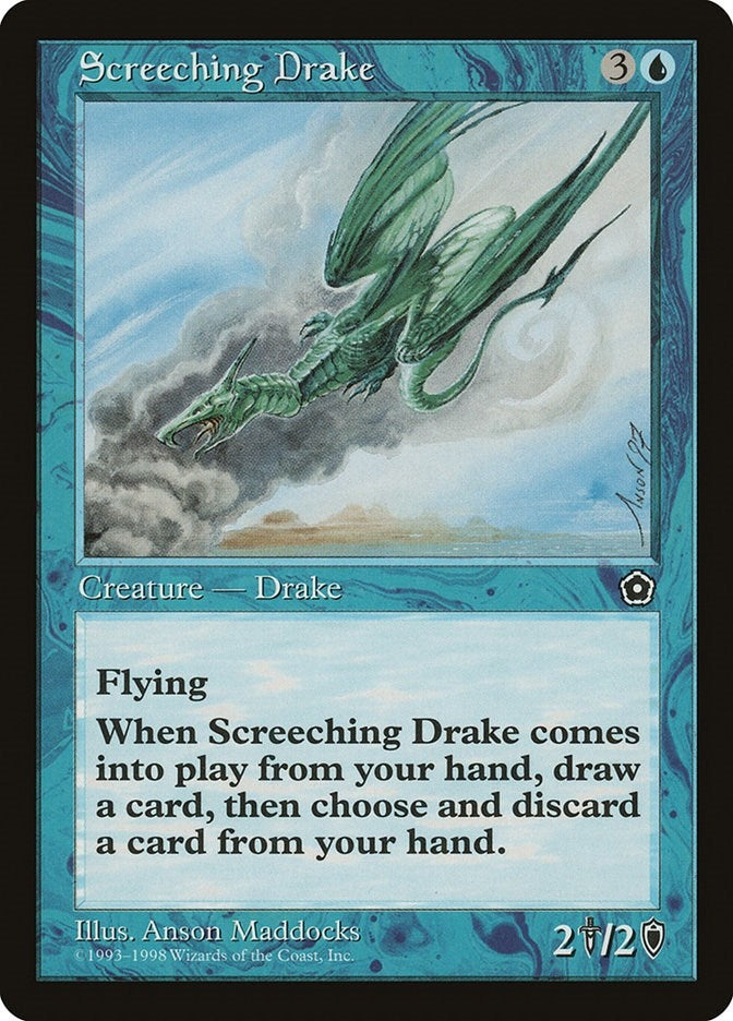 Image for Screeching Drake - Magic: The Gathering