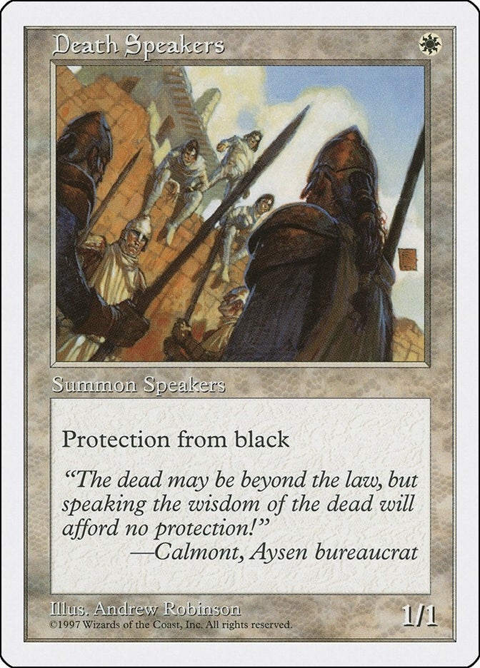 Image for Death Speakers - Magic: The Gathering