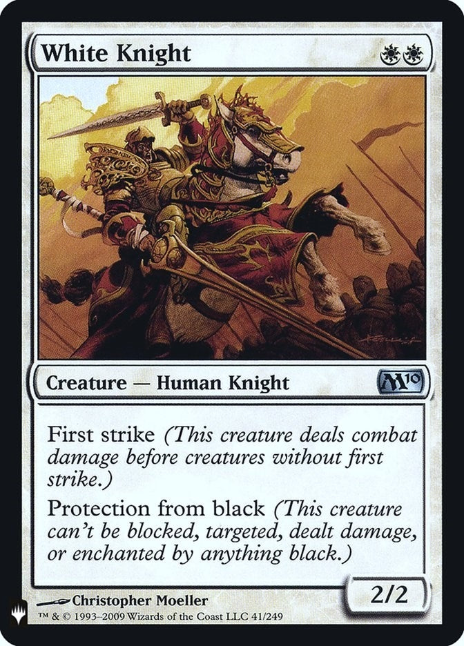 Image for White Knight (41) - Magic: The Gathering