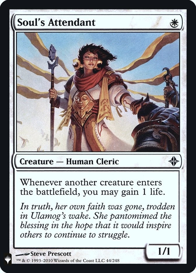 Image for Soul's Attendant (44) - Magic: The Gathering