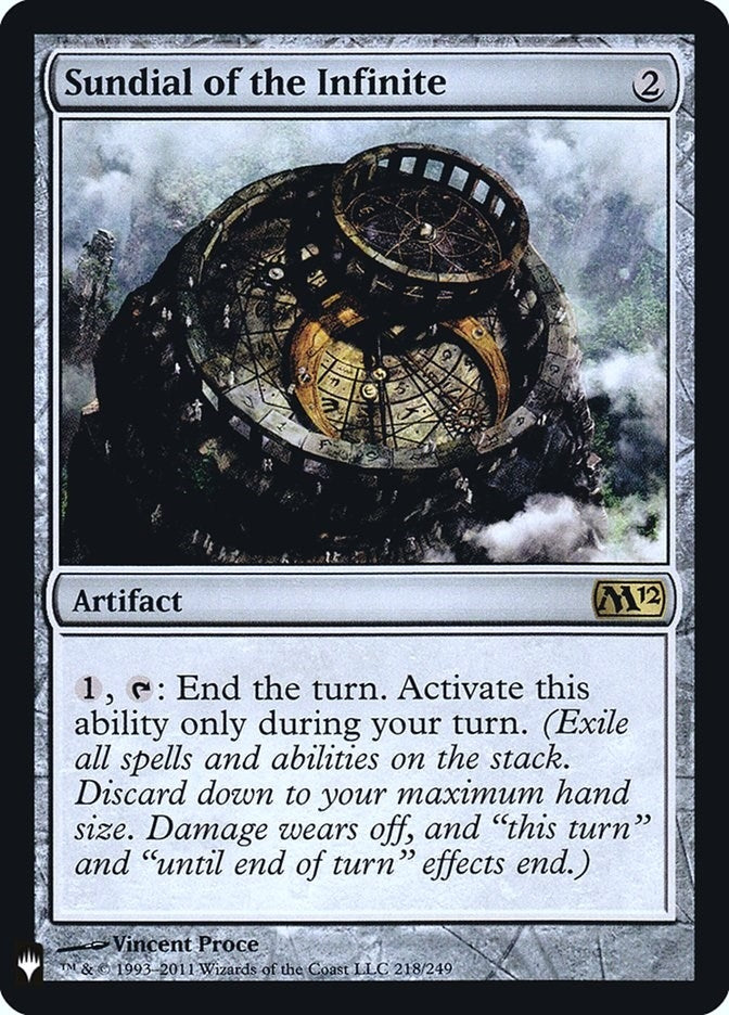 Image for Sundial of the Infinite (218) - Magic: The Gathering