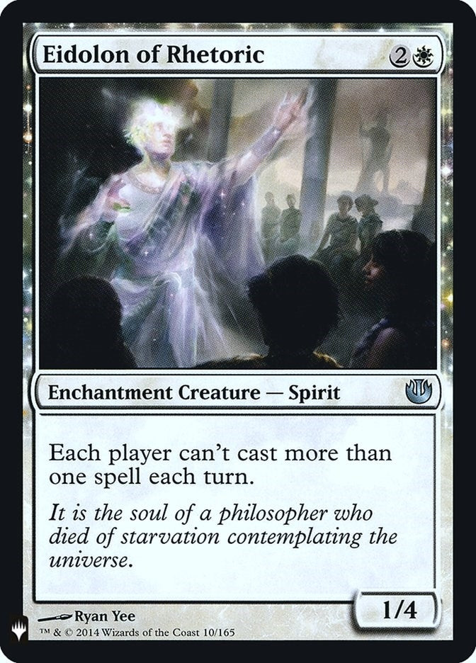 Image for Eidolon of Rhetoric (10) (LIST) - Magic: The Gathering