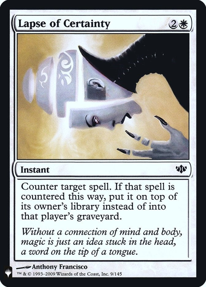 Image for Lapse of Certainty (9) - Magic: The Gathering