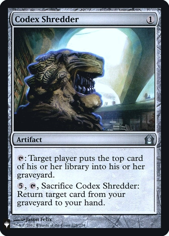 Image for Codex Shredder (228) - Magic: The Gathering