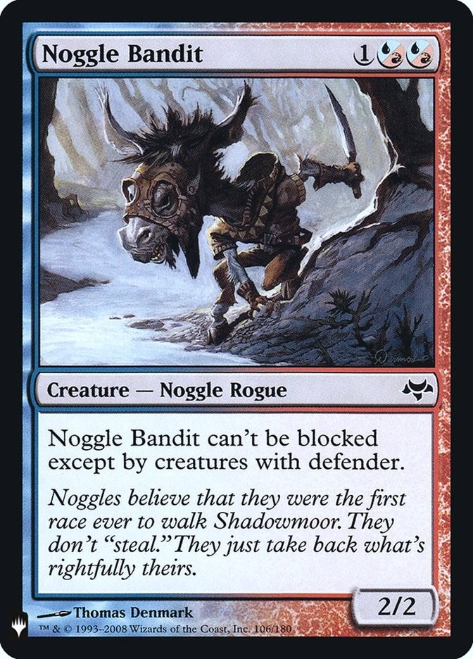 Image for Noggle Bandit (106) - Magic: The Gathering