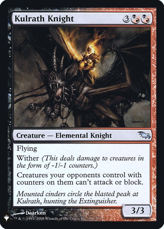 Image for Kulrath Knight (190) - Magic: The Gathering