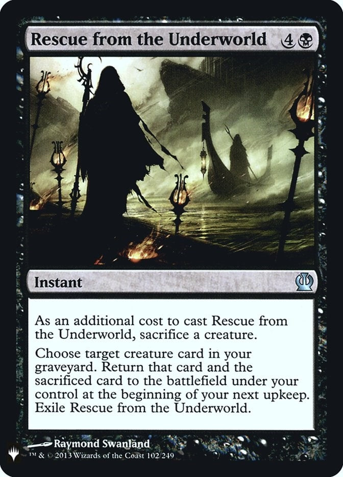 Image for Rescue from the Underworld (102) - Magic: The Gathering