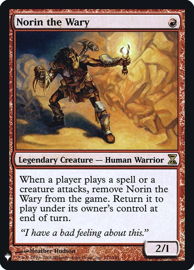 Image for Norin the Wary (171) - Magic: The Gathering