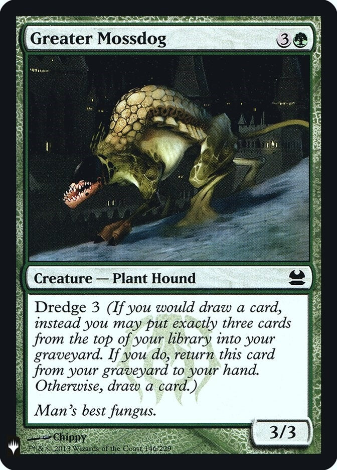 Image for Greater Mossdog (146) (LIST) - Magic: The Gathering