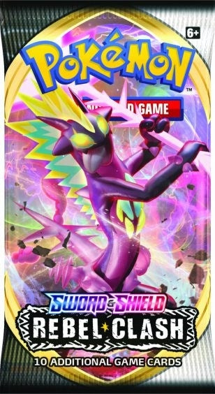 Image for Rebel Clash Booster Pack - Pokemon