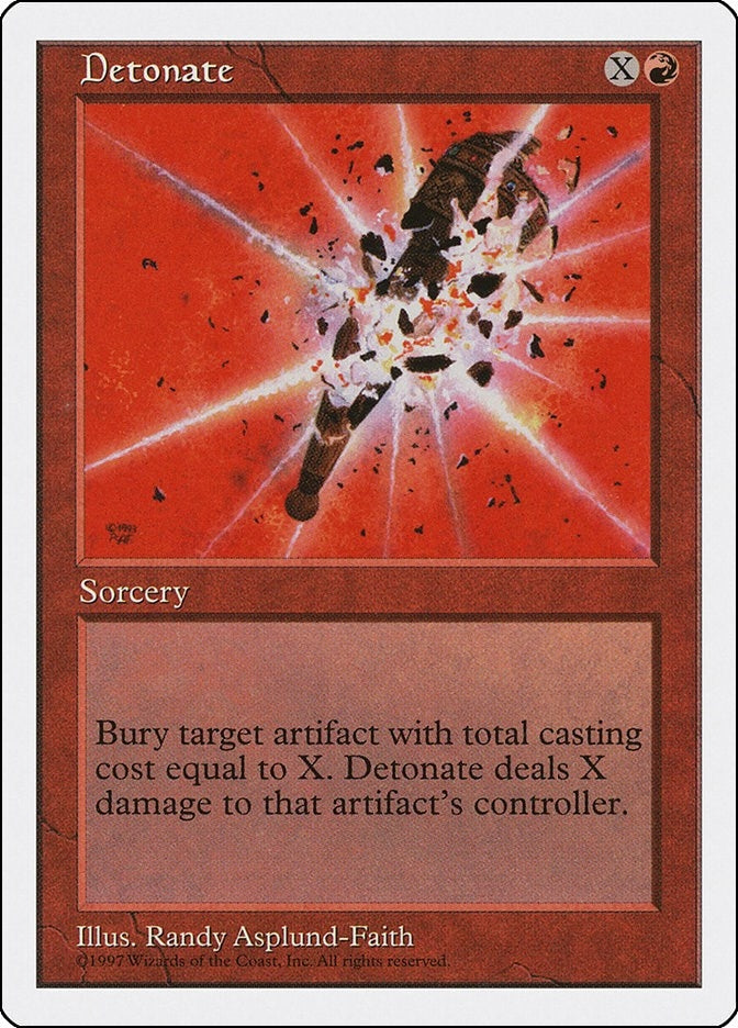 Image for Detonate - Magic: The Gathering