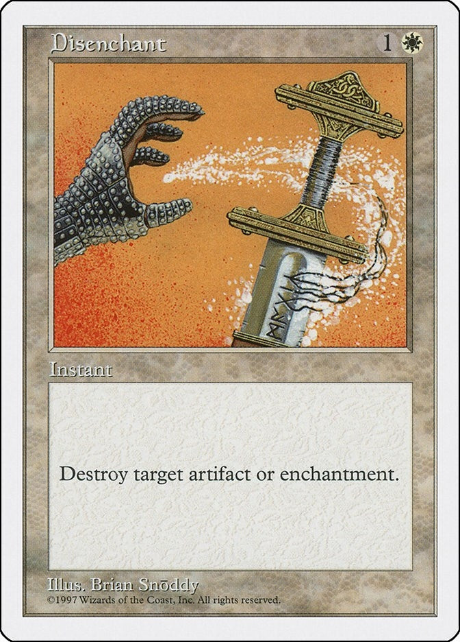 Image for Disenchant - Magic: The Gathering