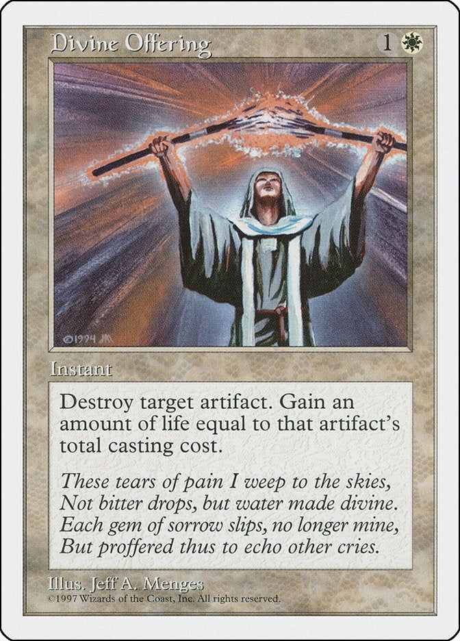 Image for Divine Offering - Magic: The Gathering