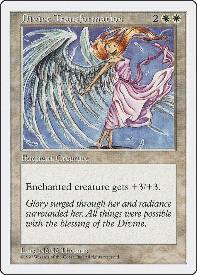 Image for Divine Transformation - Magic: The Gathering