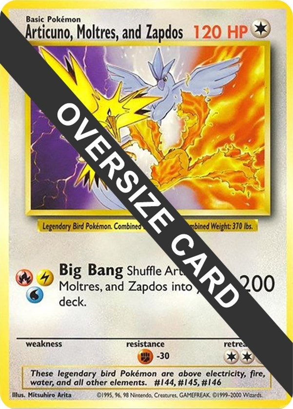Image for Articuno, Moltres, and Zapdos (Warner Bros. Promo) (PR) - Pokemon