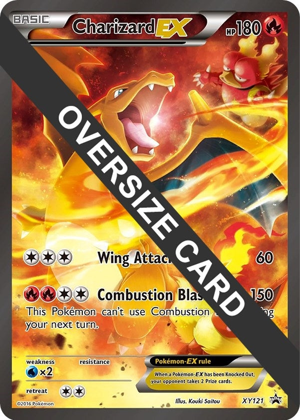 Image for Charizard EX - XY121 (XY Black Star Promos) (XY121) (PR) - Pokemon