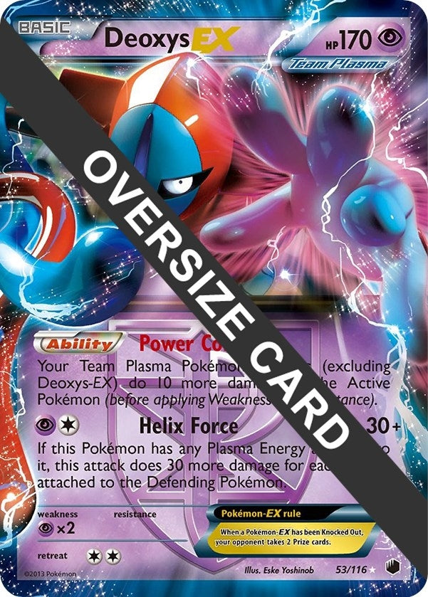 Image for Deoxys EX - 53/116 (Plasma Freeze) (053/116) (PR) - Pokemon