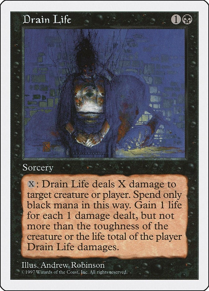 Image for Drain Life - Magic: The Gathering