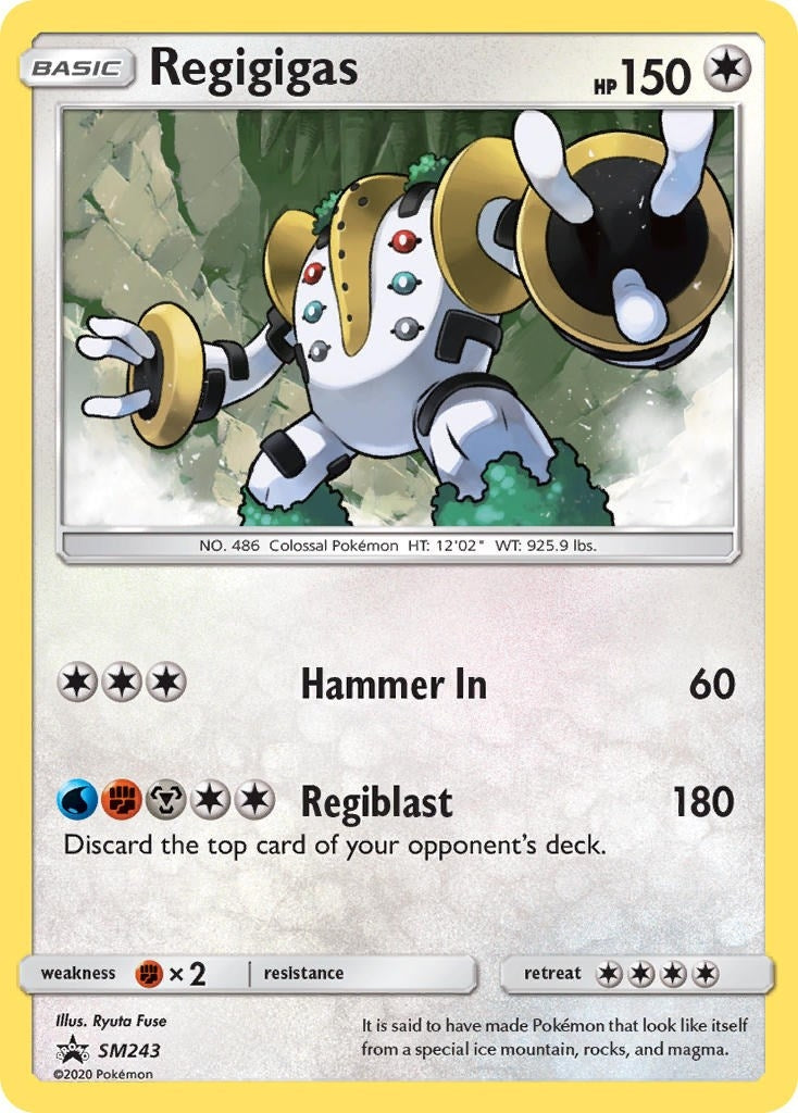 Image for Regigigas - SM243 (SM243) (SMP) - Pokemon