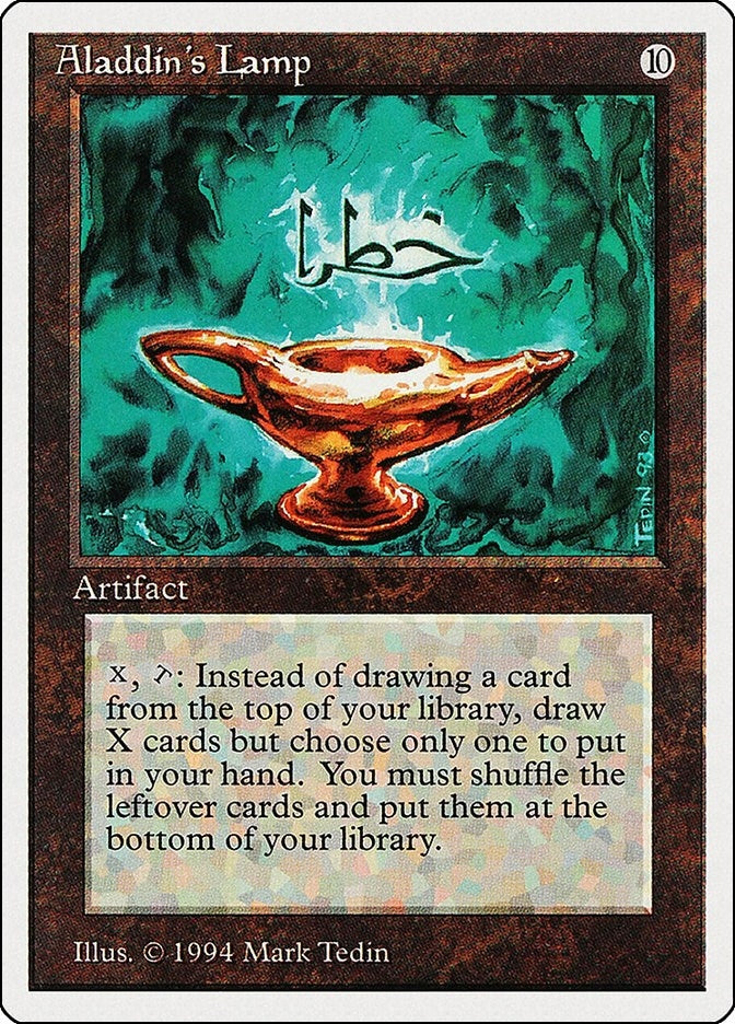 Image for Aladdin's Lamp (231) (SUM) - Magic: The Gathering