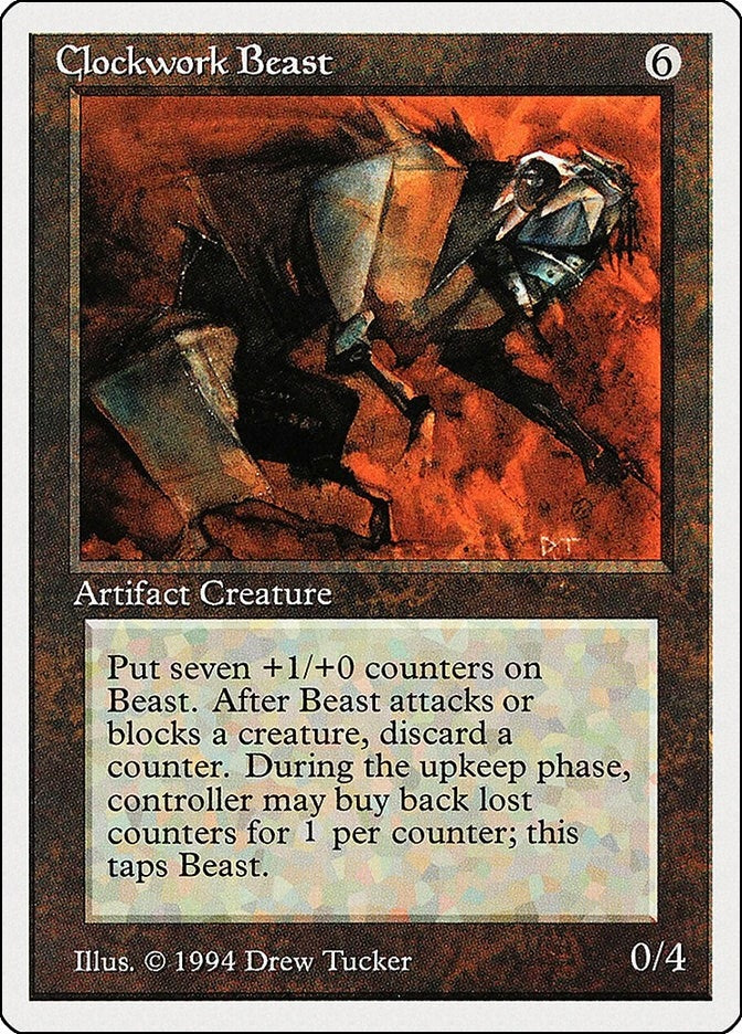 Image for Clockwork Beast (240) - Magic: The Gathering