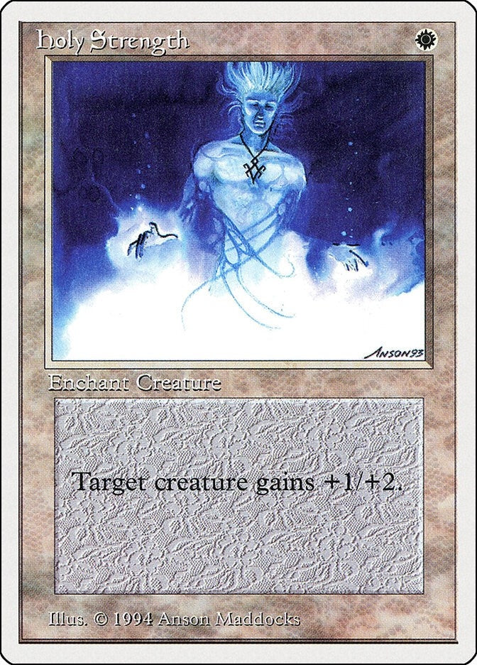 Image for Holy Strength (24) - Magic: The Gathering