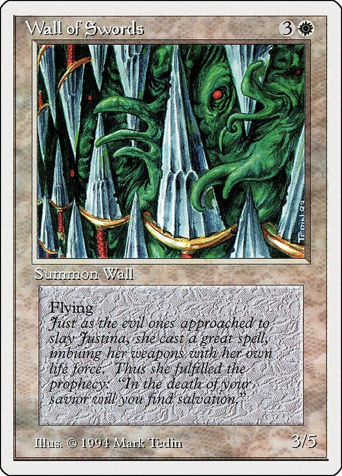 Image for Wall of Swords (43) - Magic: The Gathering