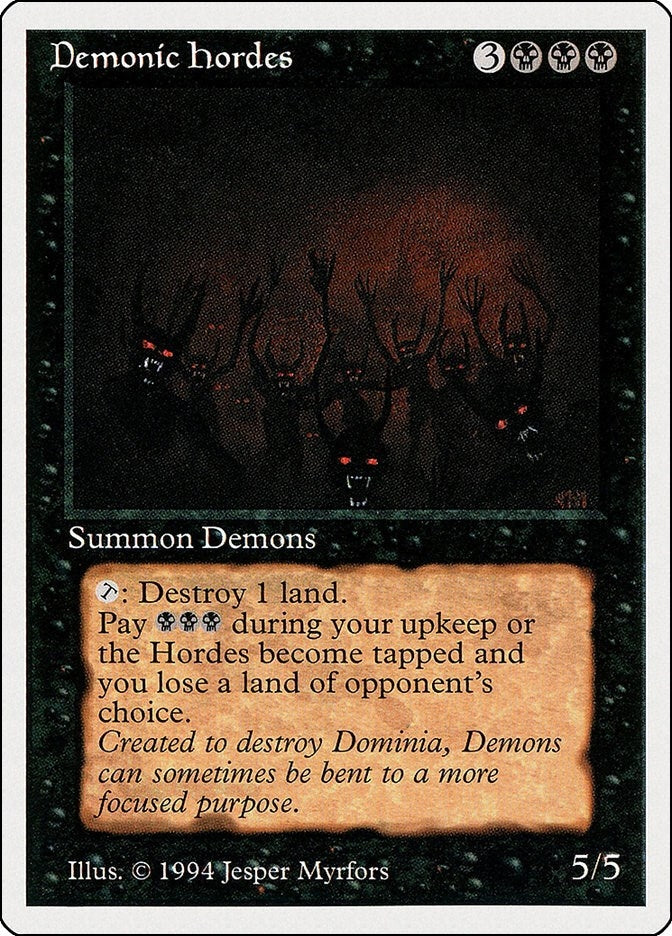 Image for Demonic Hordes (104) (SUM) - Magic: The Gathering
