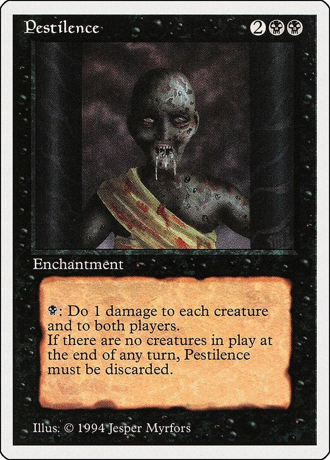 Image for Pestilence (122) - Magic: The Gathering