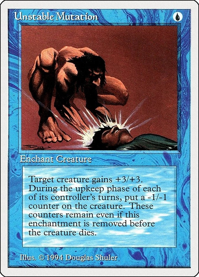 Image for Unstable Mutation (86) - Magic: The Gathering